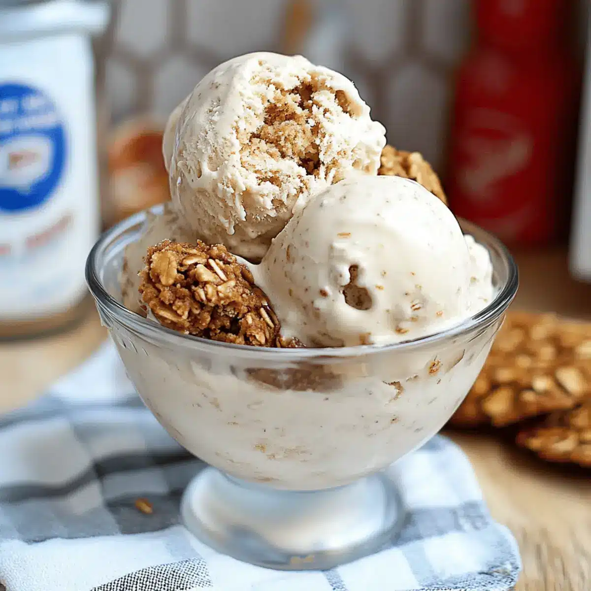 Recreate Childhood Memories: Easy Homemade Oatmeal Cream Pie Ice Cream